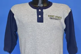 80s Kent State Golden Flashes Henley t-shirt Medium