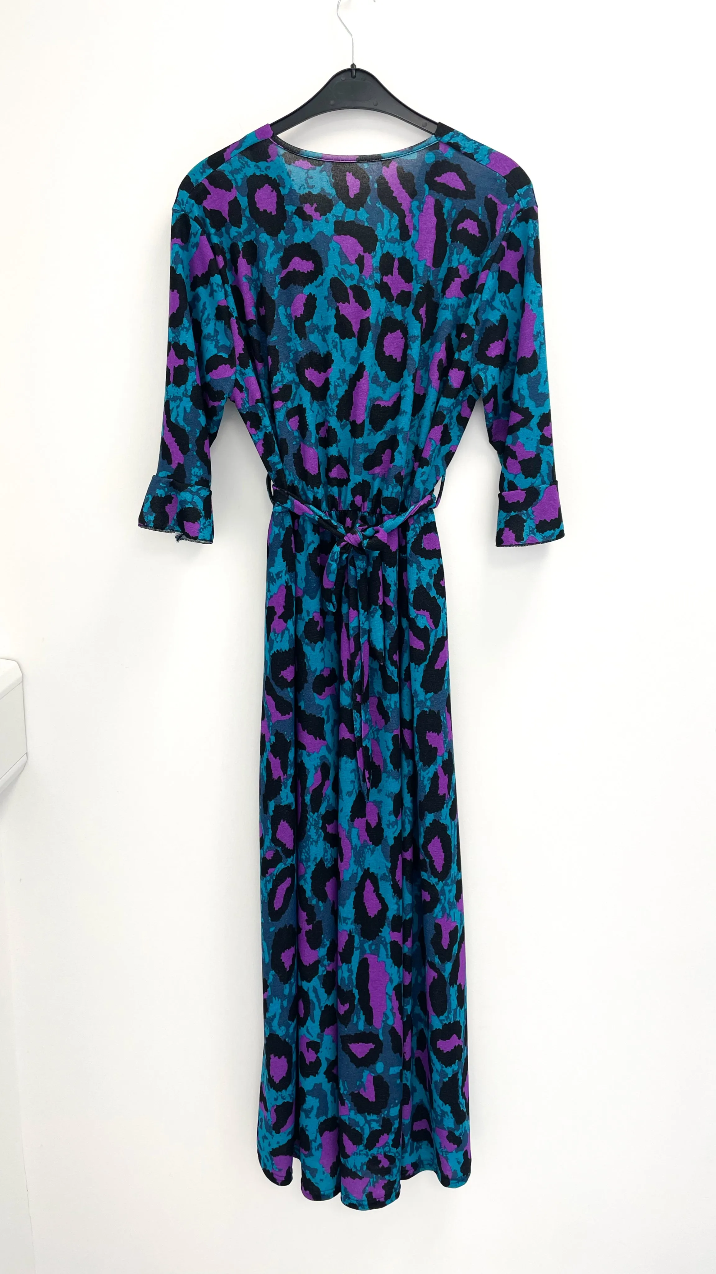 A2185 Animal Print Jersey Dress (18-22)