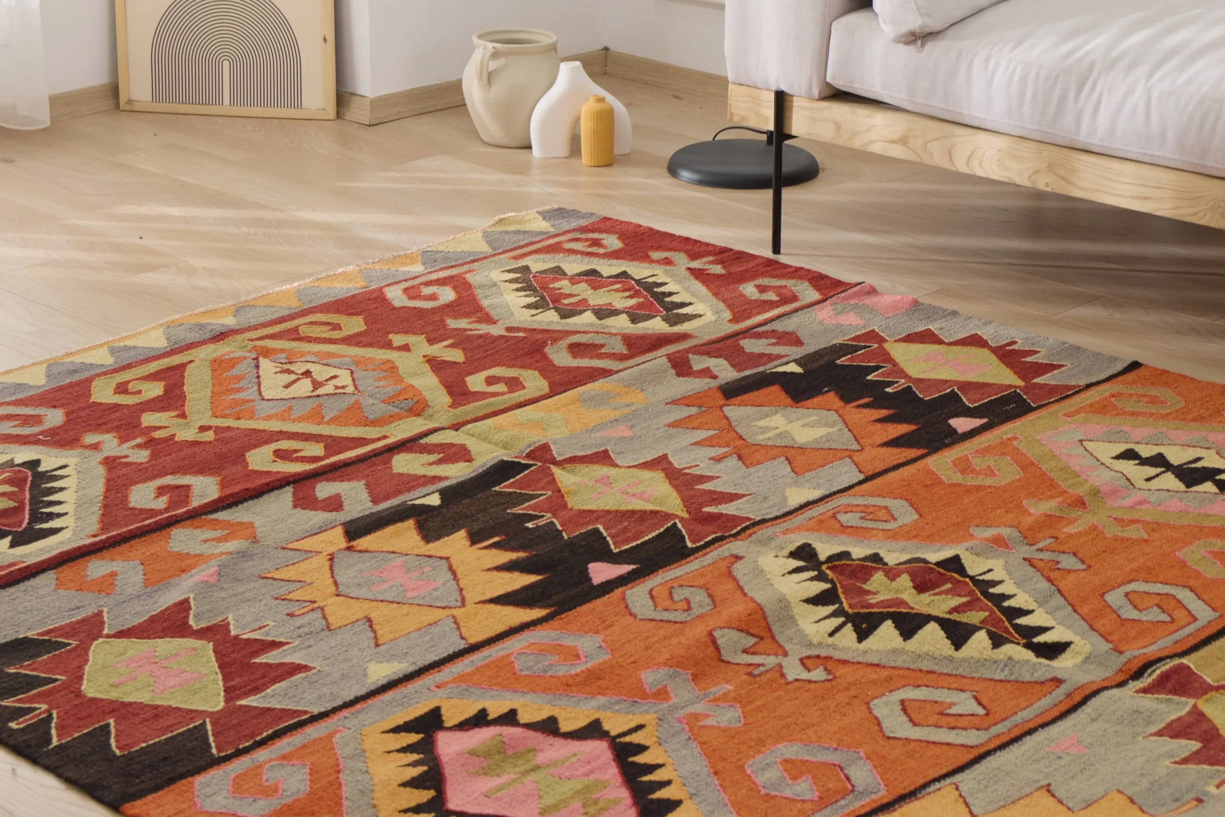 Akira - Vintage Turkish Kilim Rug