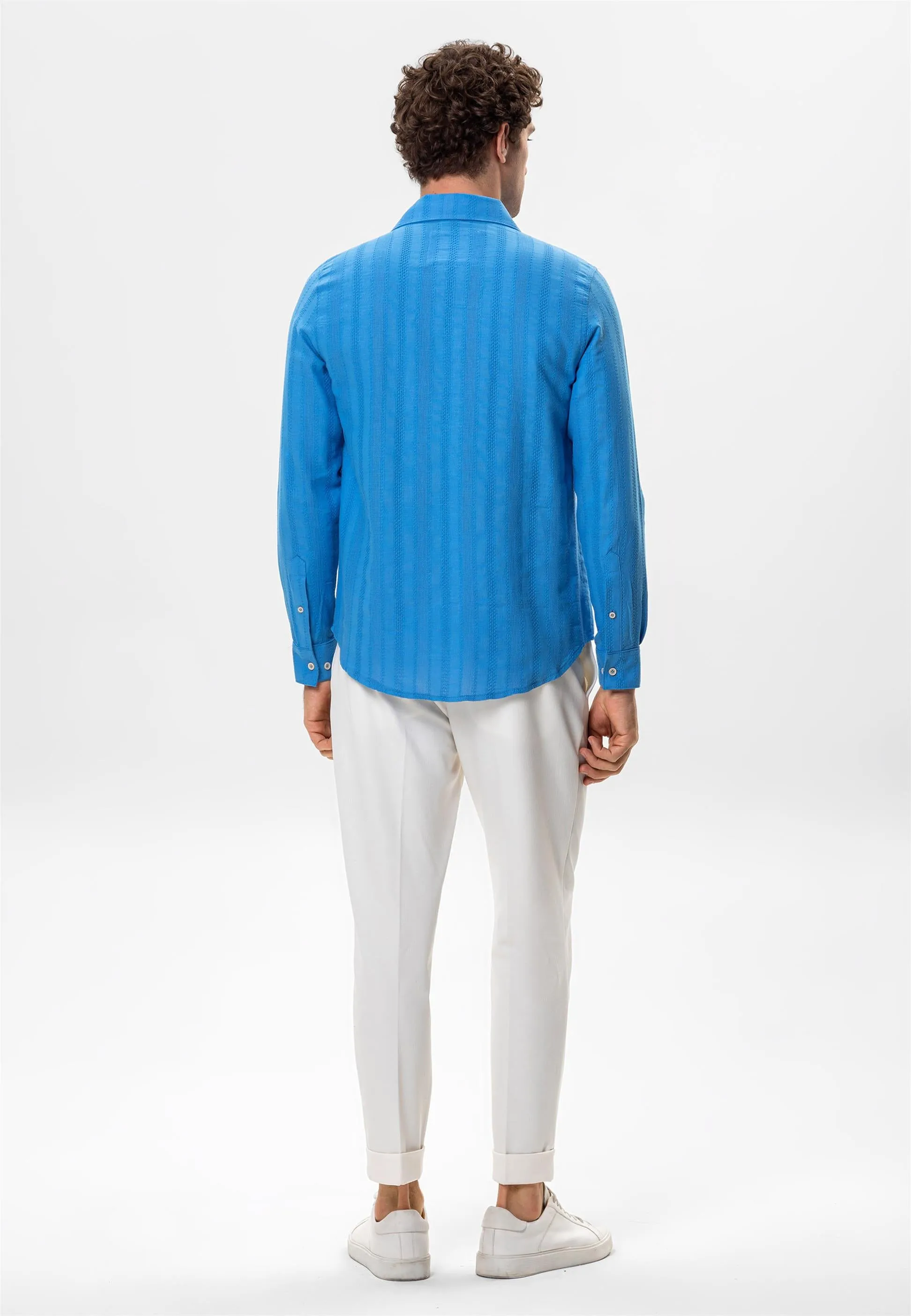 ANT Knitted Patterned Men's Shirt - Kent
