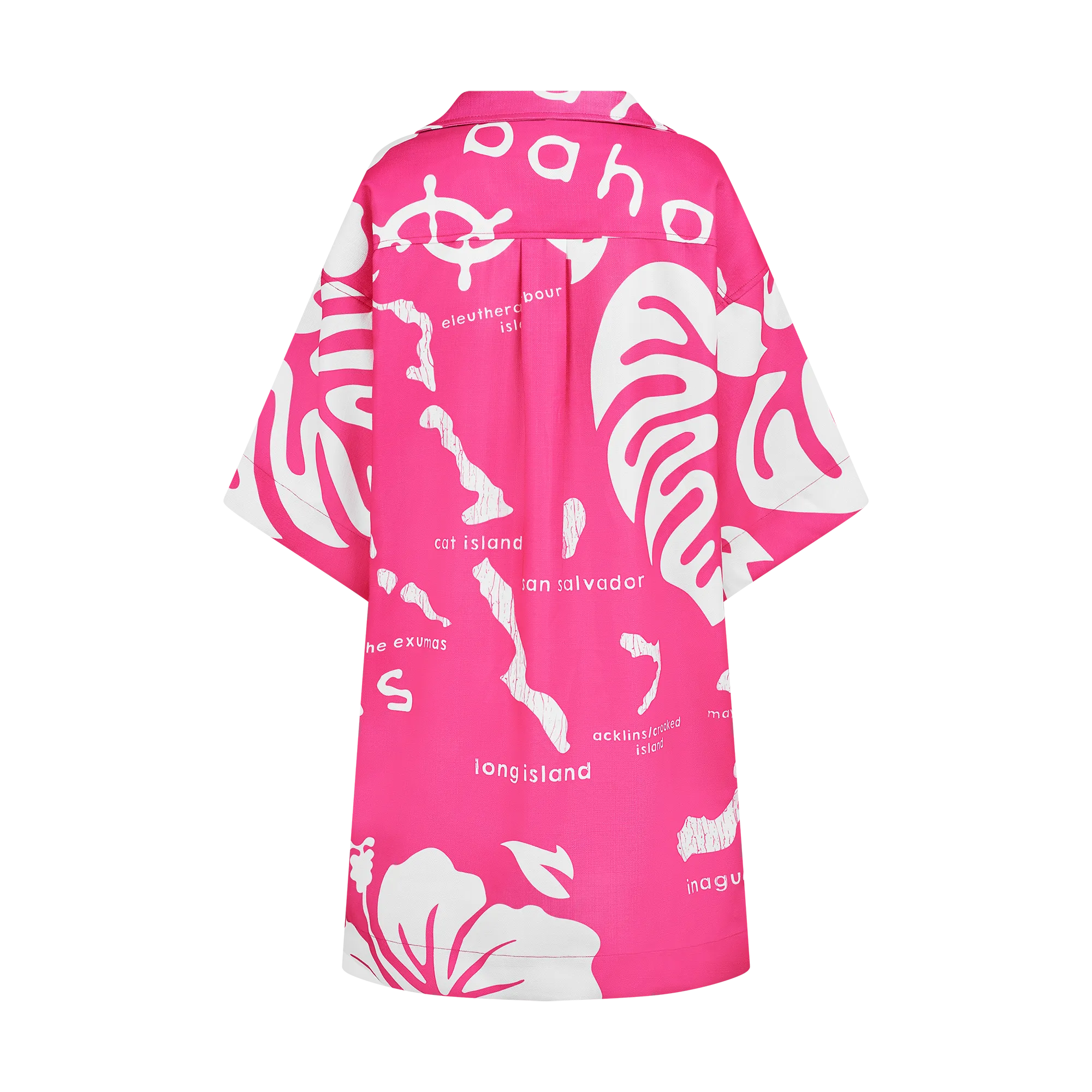 ARCHIPELAGO TUNIC DRESS-PINK