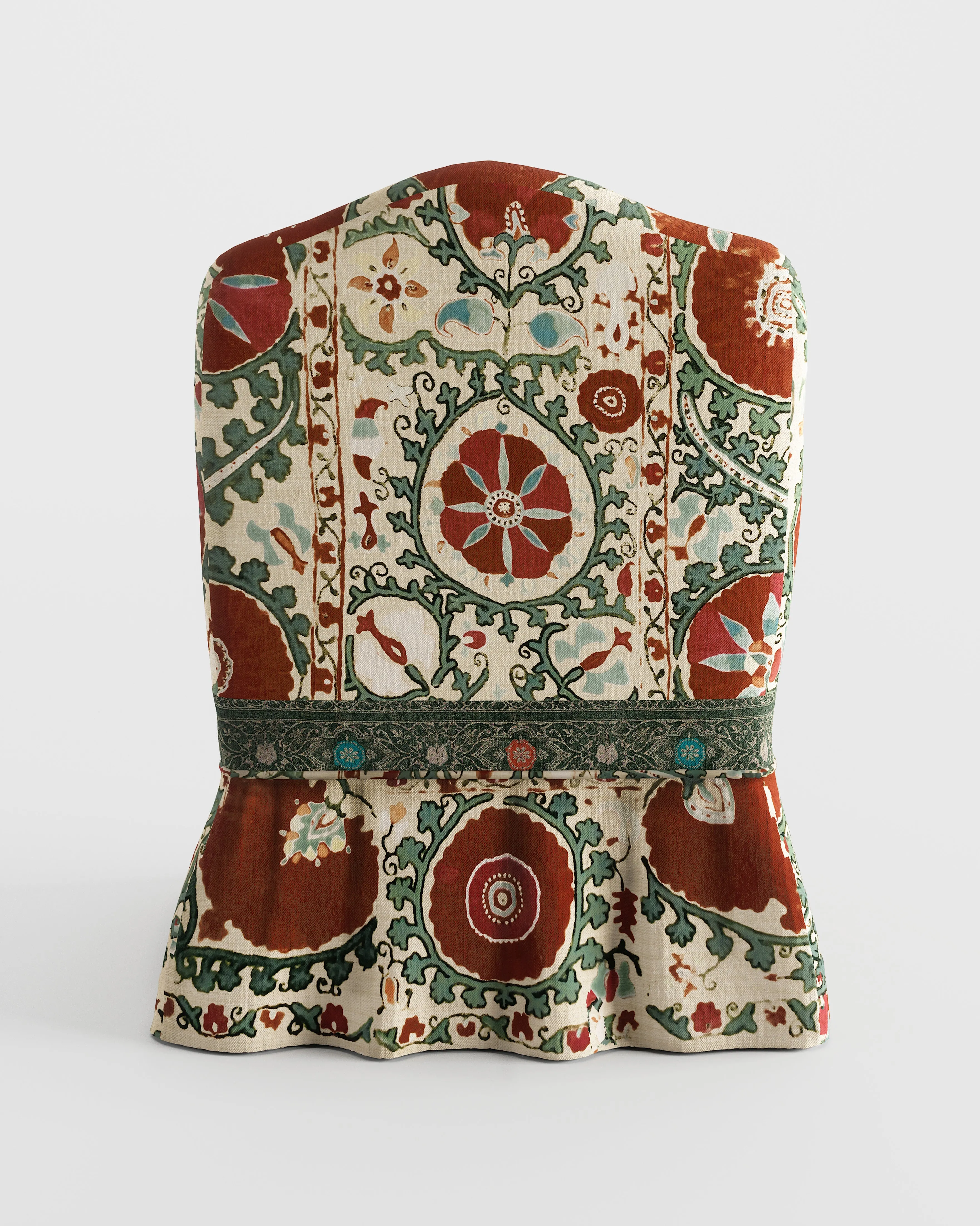 Arjumand's World Suzani Ottoman Chair