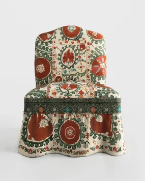 Arjumand's World Suzani Ottoman Chair