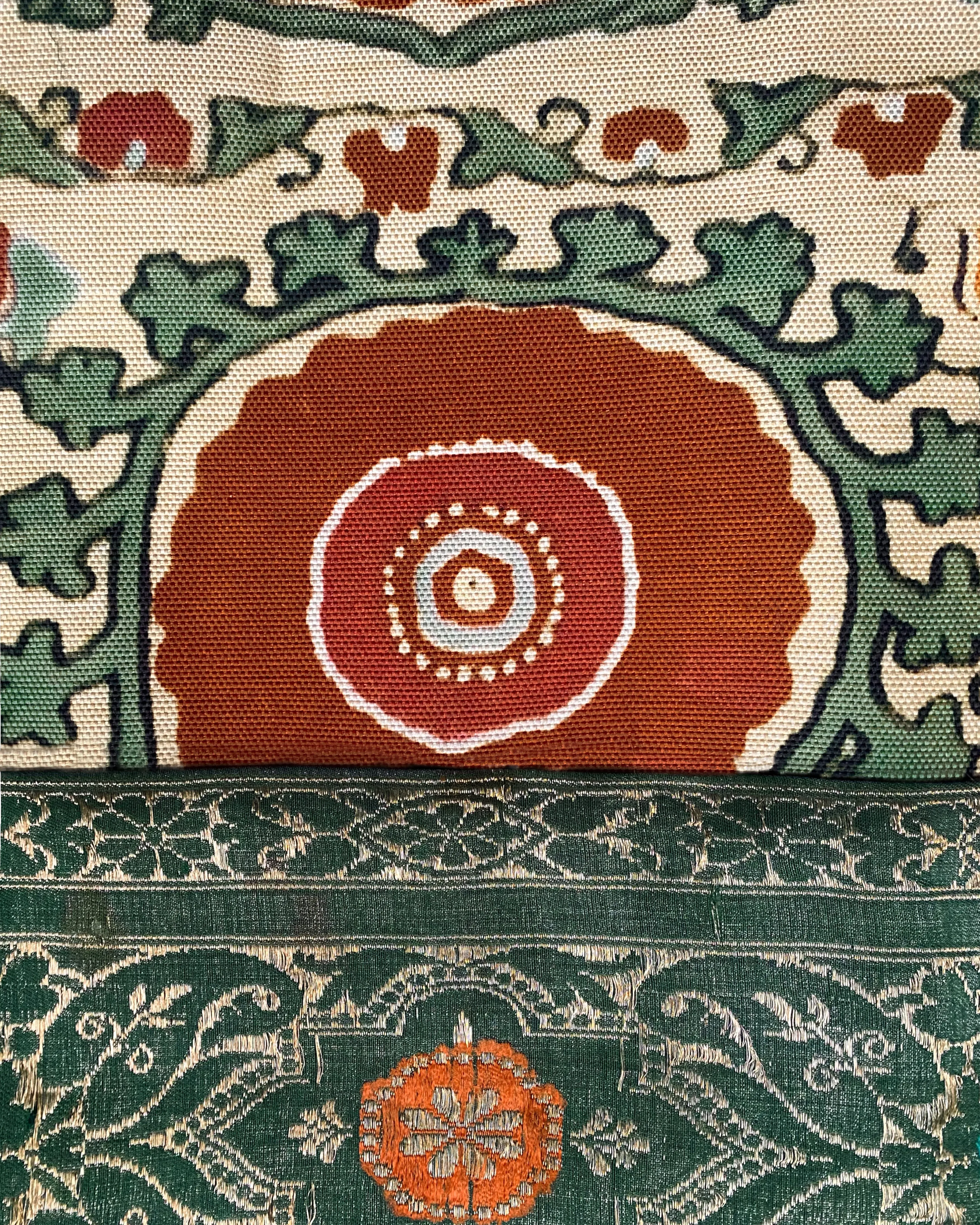 Arjumand's World Suzani Ottoman Chair