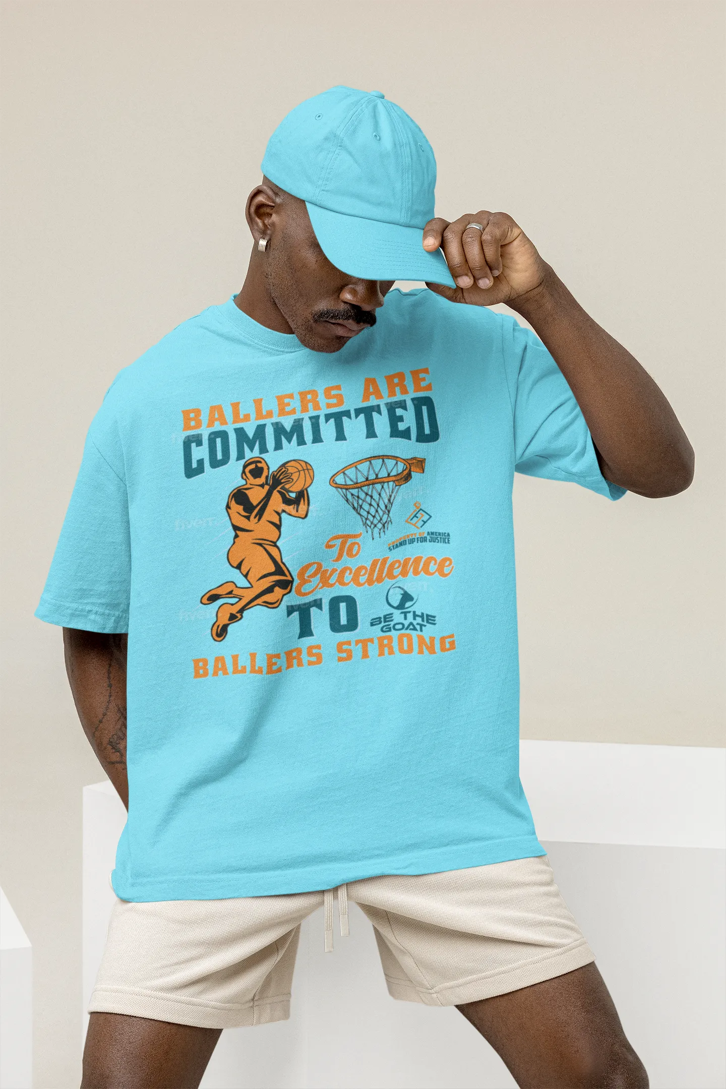 Basketball Sweatshirt Ballers Are Committed To Excellence Unisex Men's Women's T-Shirt