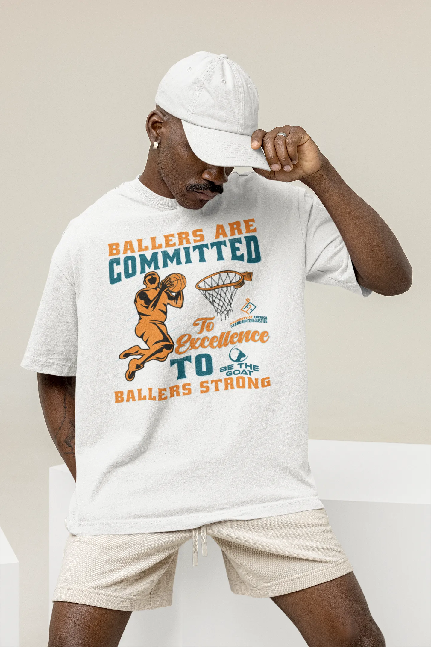 Basketball Sweatshirt Ballers Are Committed To Excellence Unisex Men's Women's T-Shirt