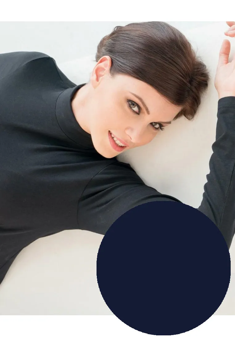BELLISSIMA Xtra Cotton Mock Neck L/S  BASICS