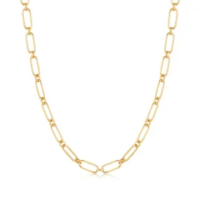 Bold Gold Connect Chunky Link Chain Necklace