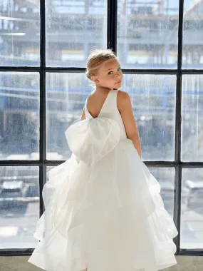 Bow Back Horsehair Dress ES401