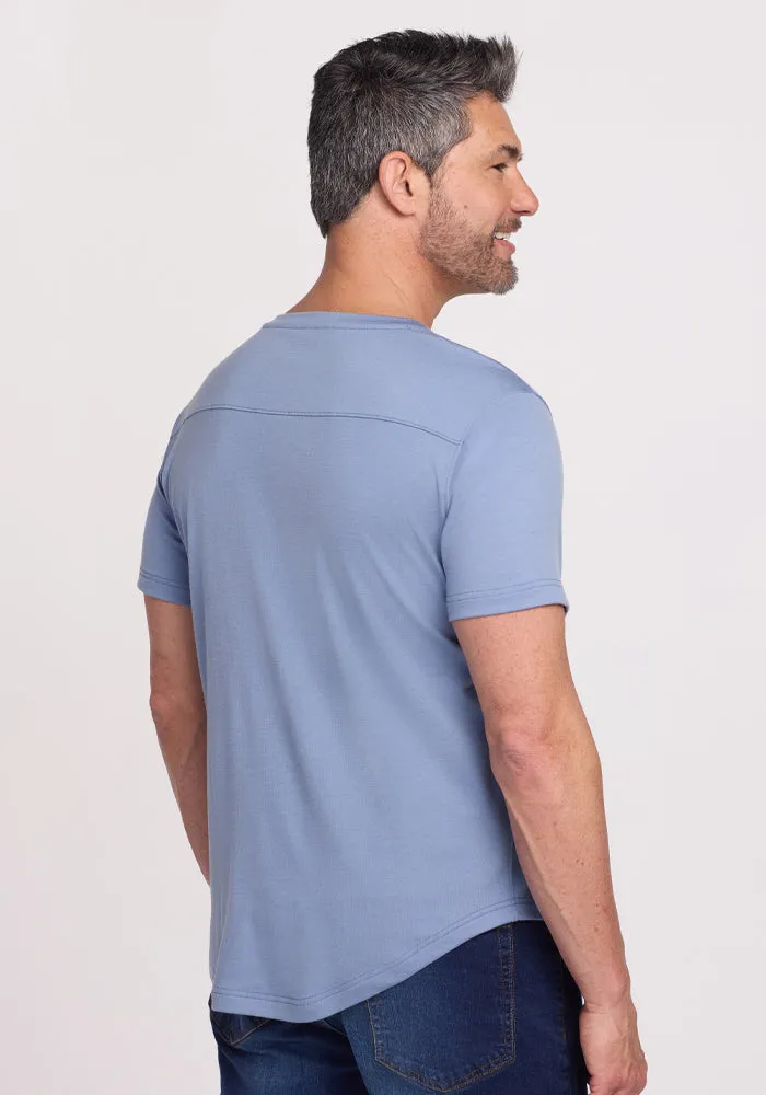Bronx Henley - Stonewash