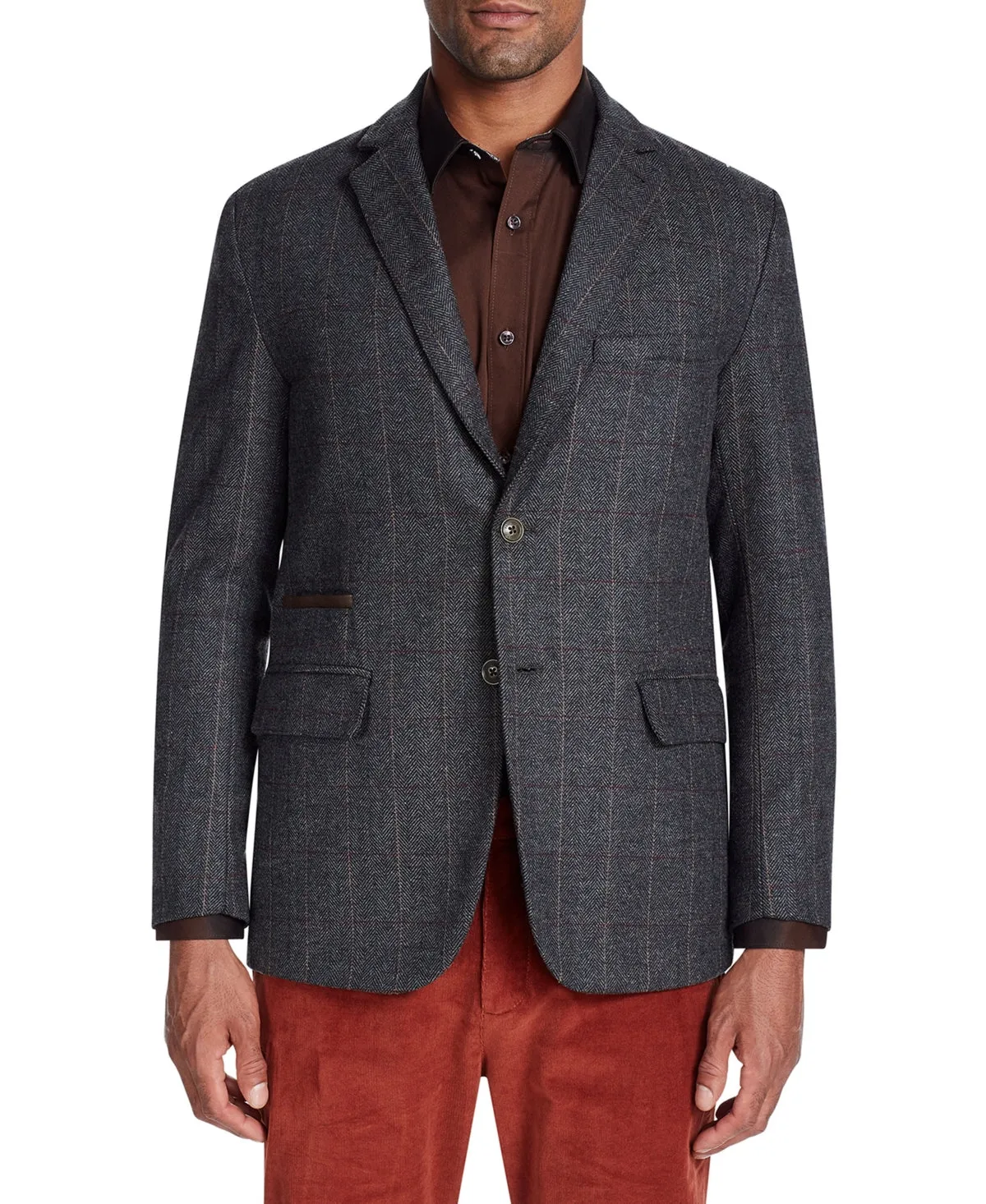 Brooklyn Brigade Men's Disko Blazer Grey 36R Sport Coat