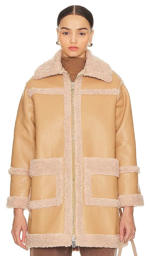 Bubish Amelia Coat in Tan