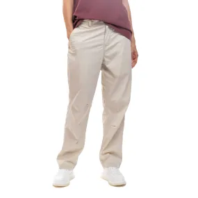 C by camel active Unisex Chino Trousers in Loose Tapered with Multipockets in Ivory Cotton Blend 305-SS24C0900