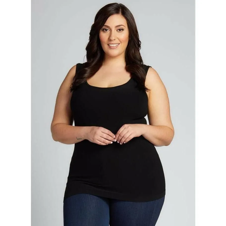 C'est Moi Curvy Bamboo Scoop Tank