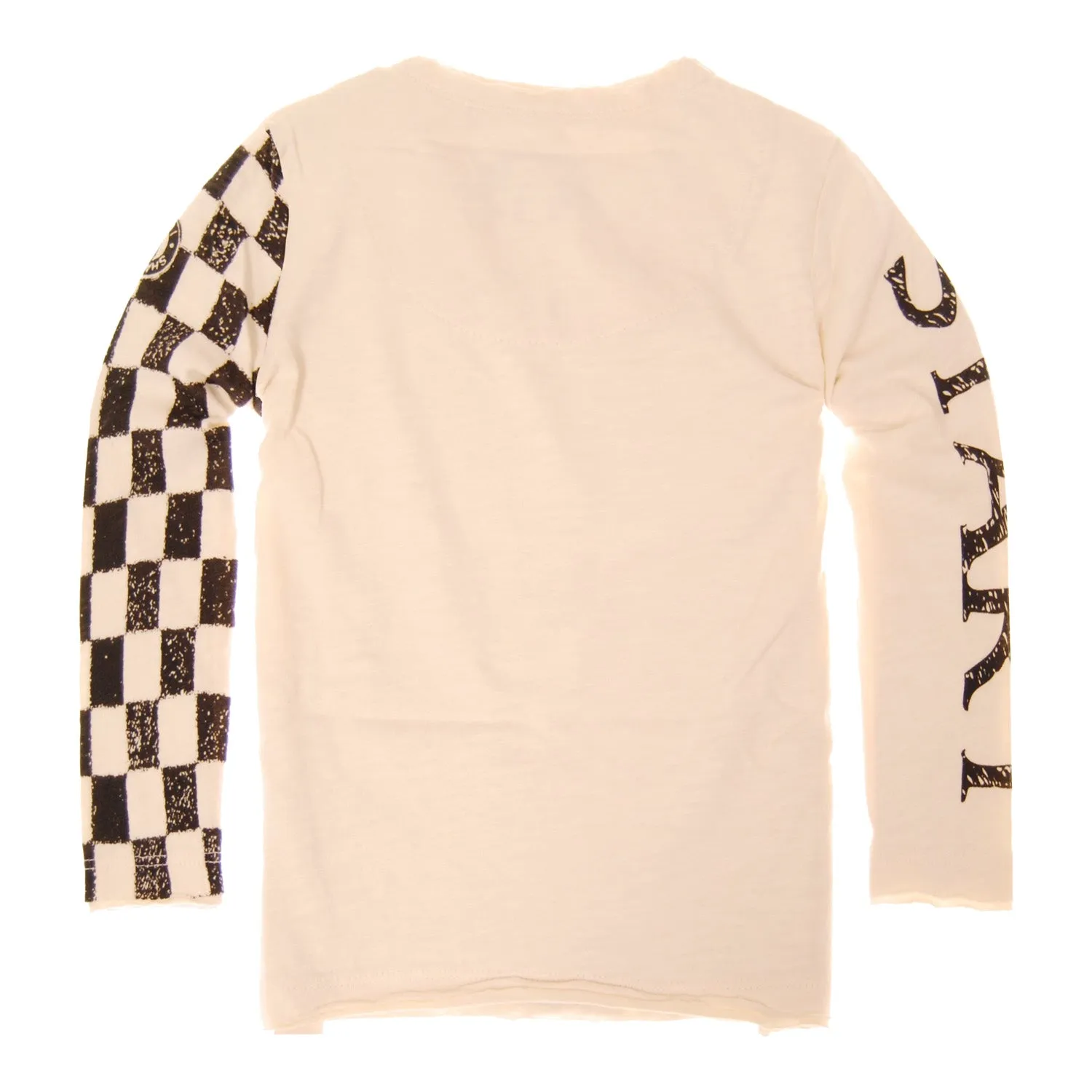 Checker Racers Baby Henley Shirt by: Mini Shatsu