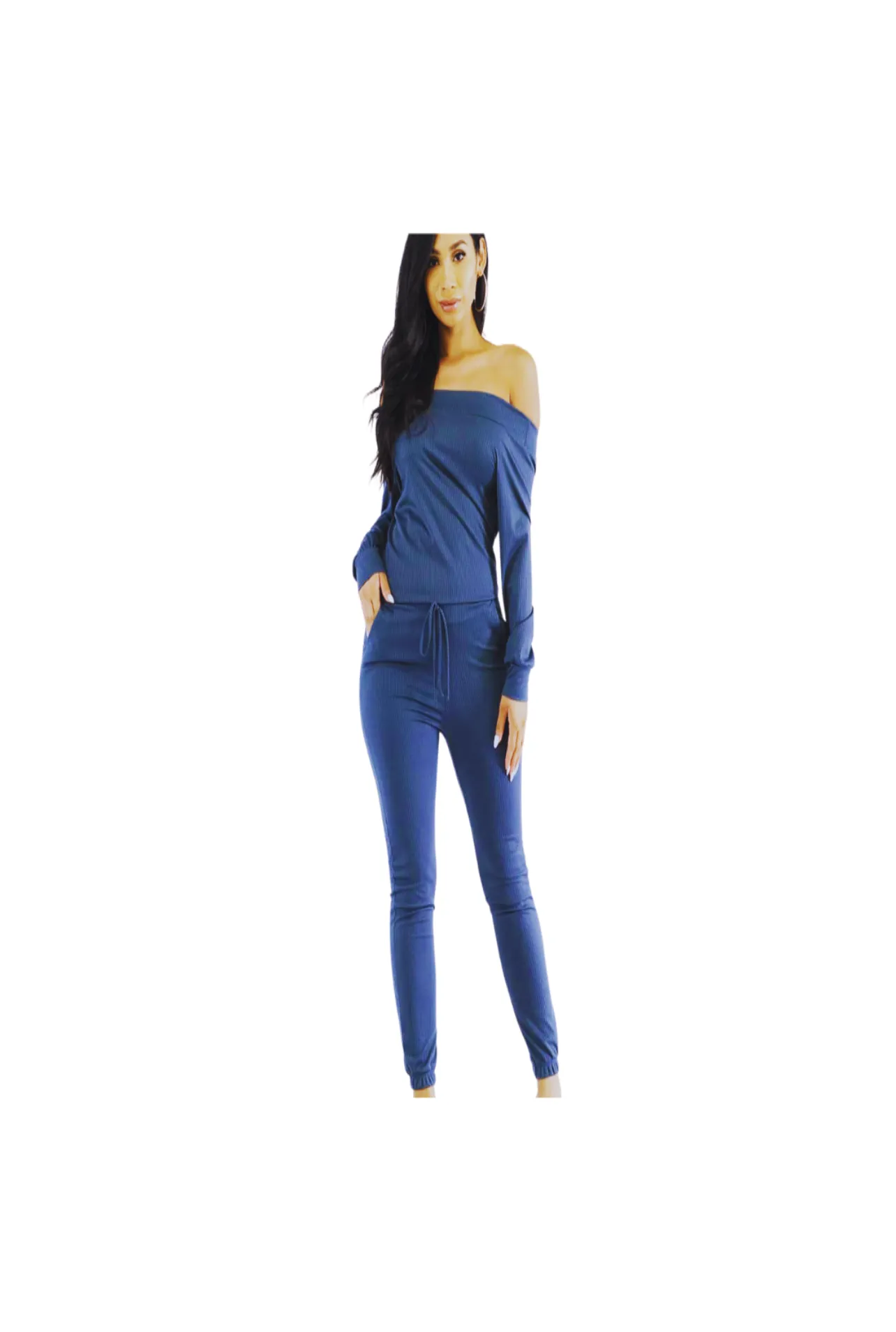 Cold Shoulder Jumpsuit