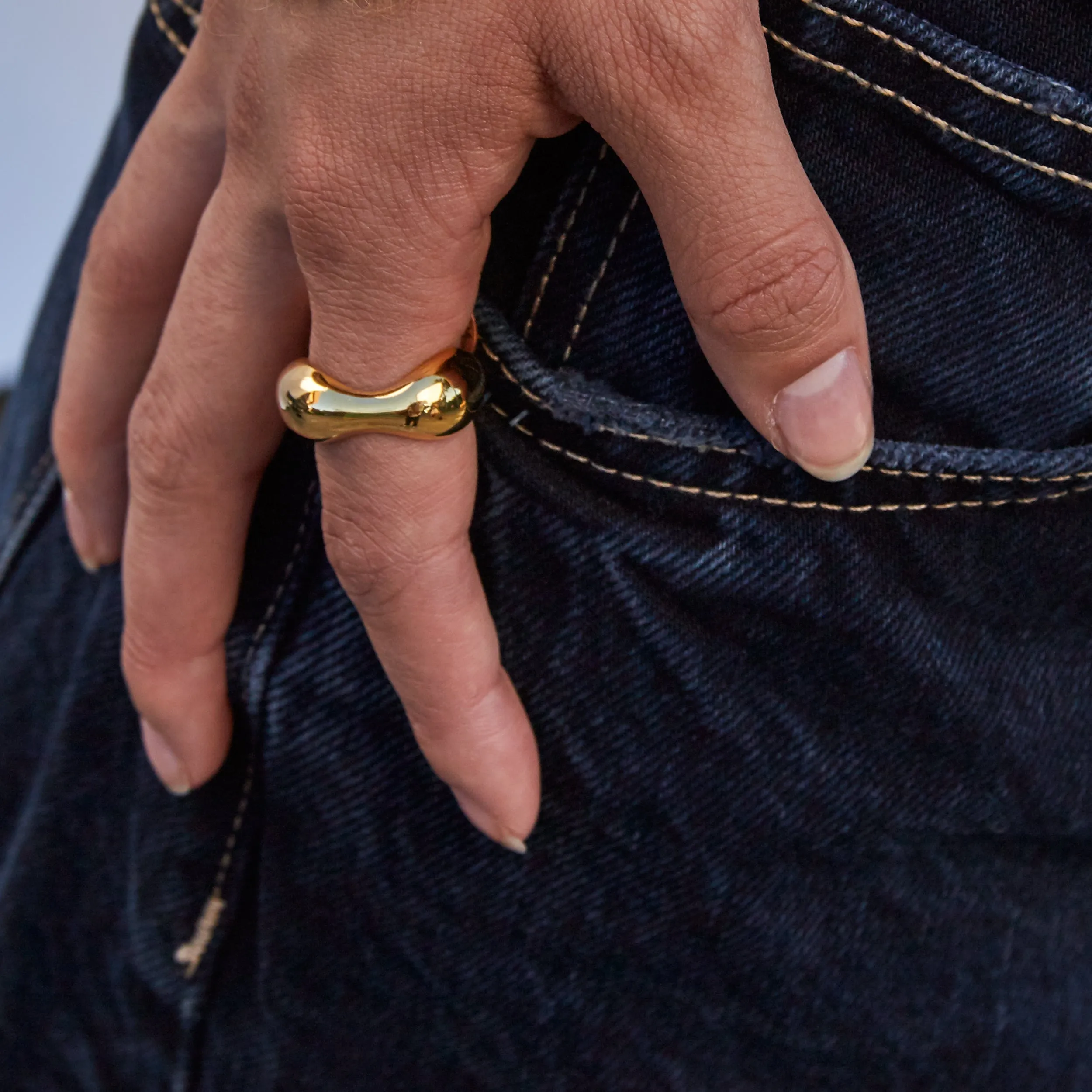 Contour Ring - Gold