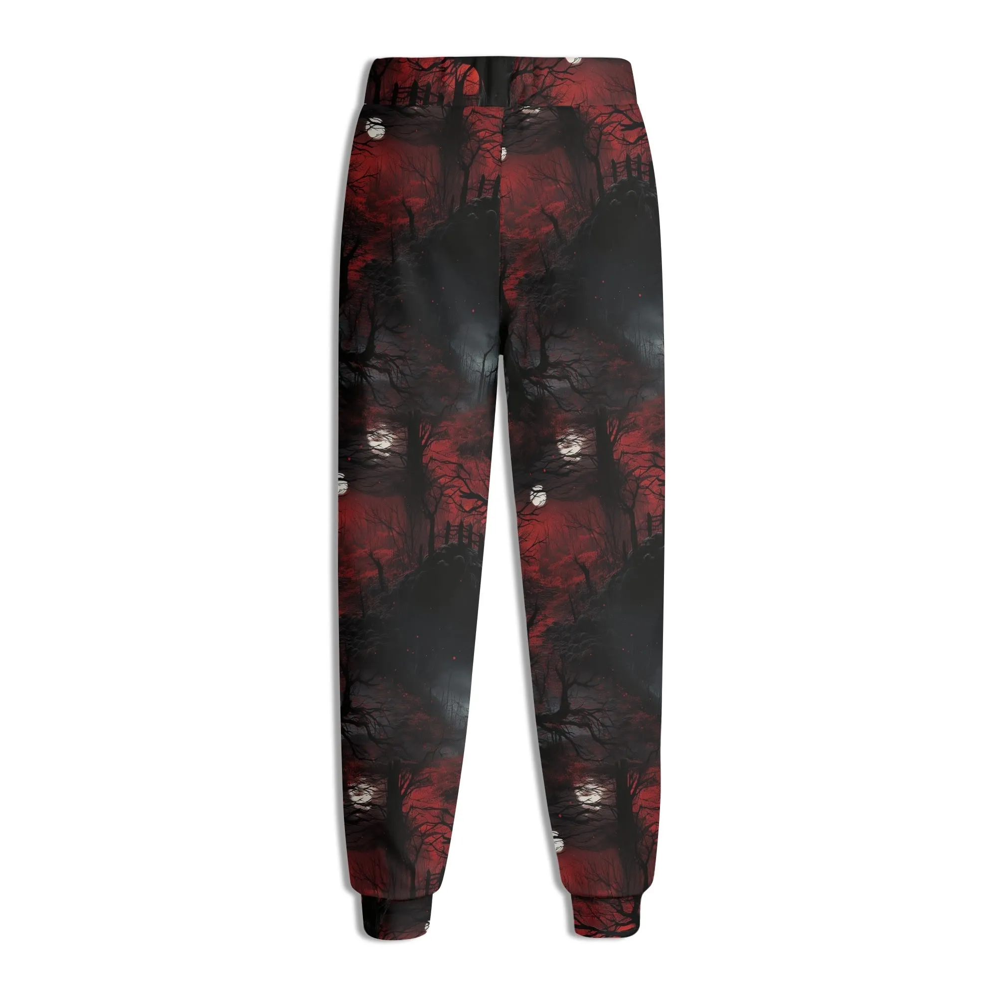 Dark Forest Of Red Joggers Sweatpants