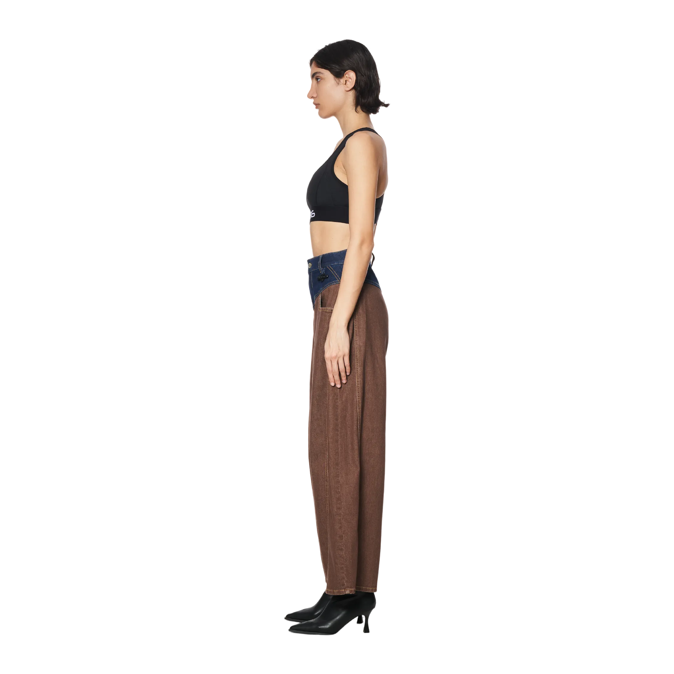 DOUBLE LAYER  JEANS