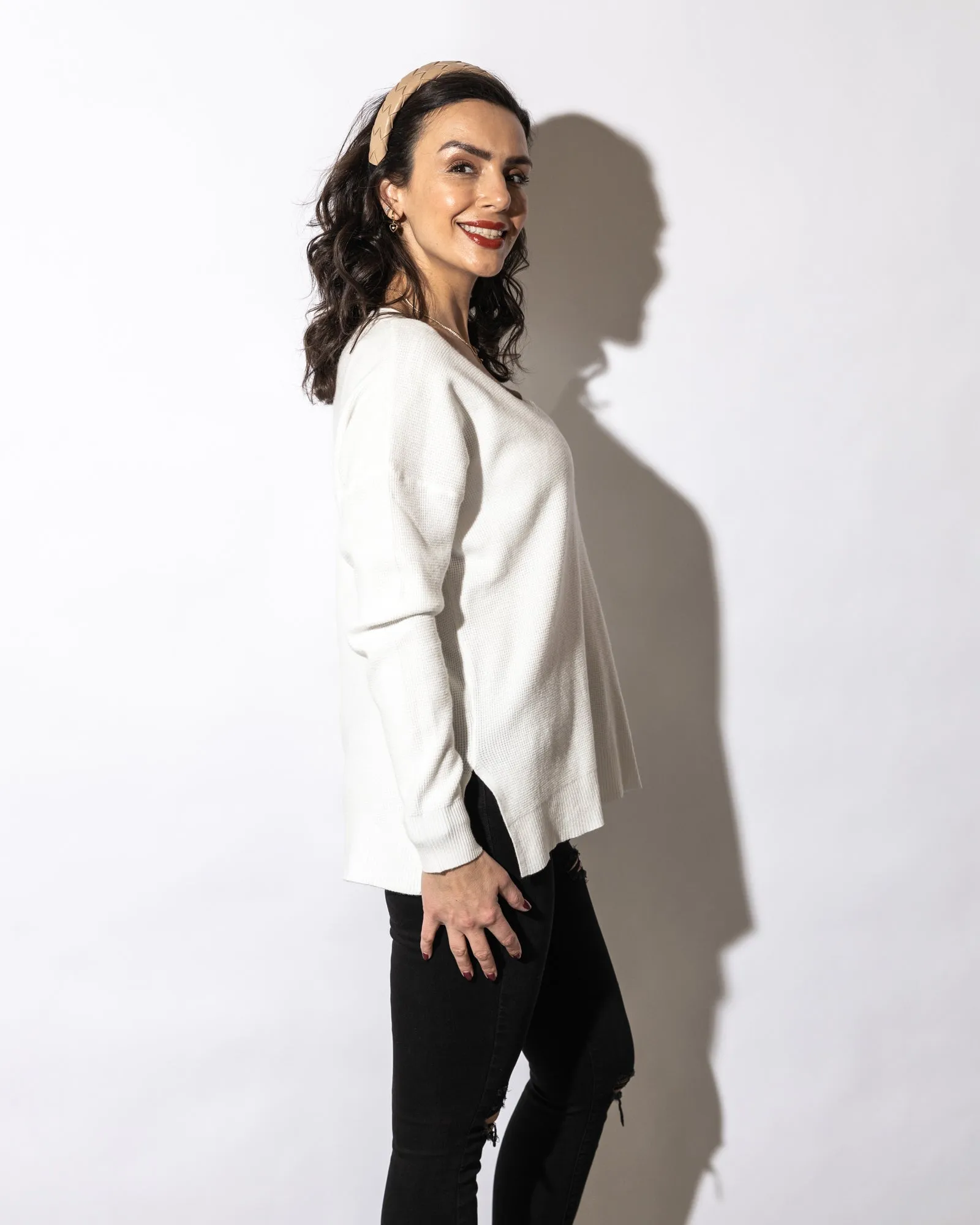 Emory Waffle Knit Tunic