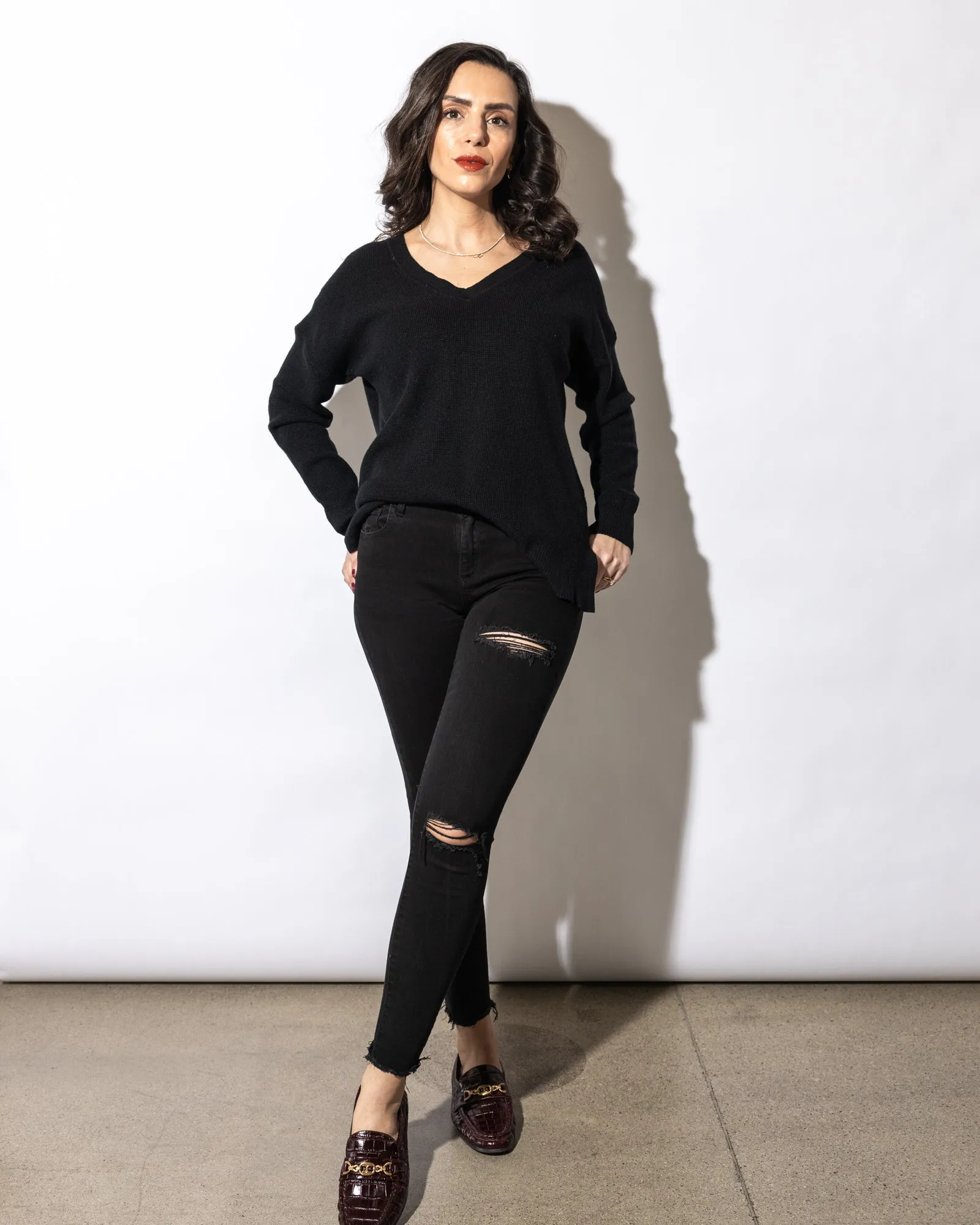 Emory Waffle Knit Tunic