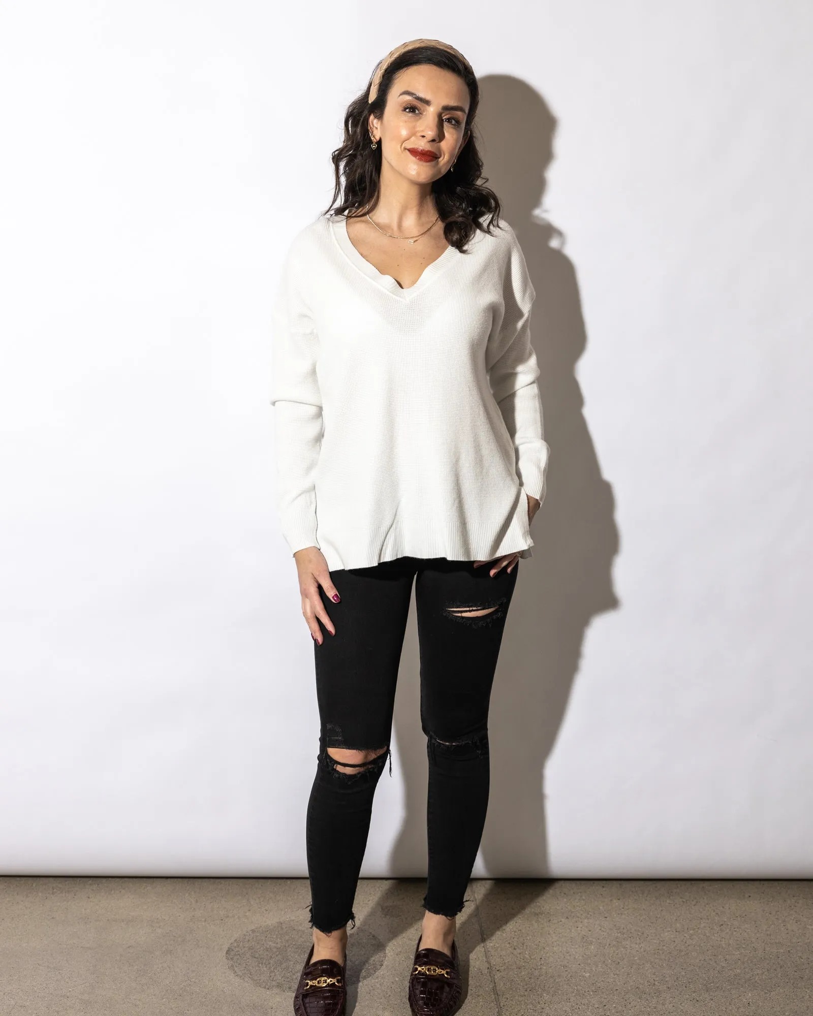 Emory Waffle Knit Tunic