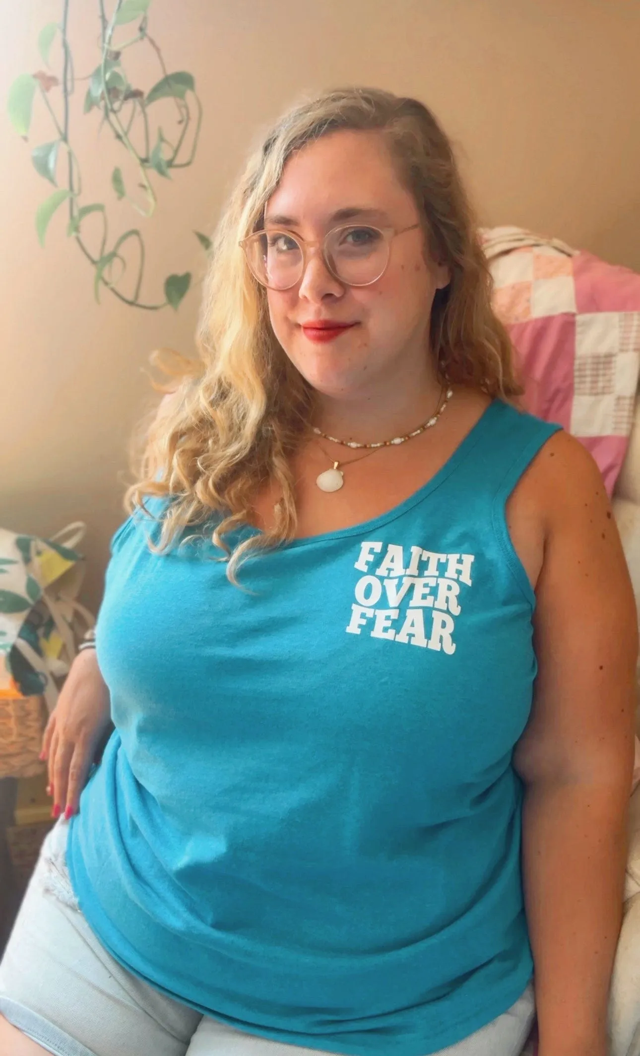 Faith Over Fear Tank Top