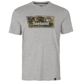 Falcon T-Shirt - Dark Grey Melange by Seeland