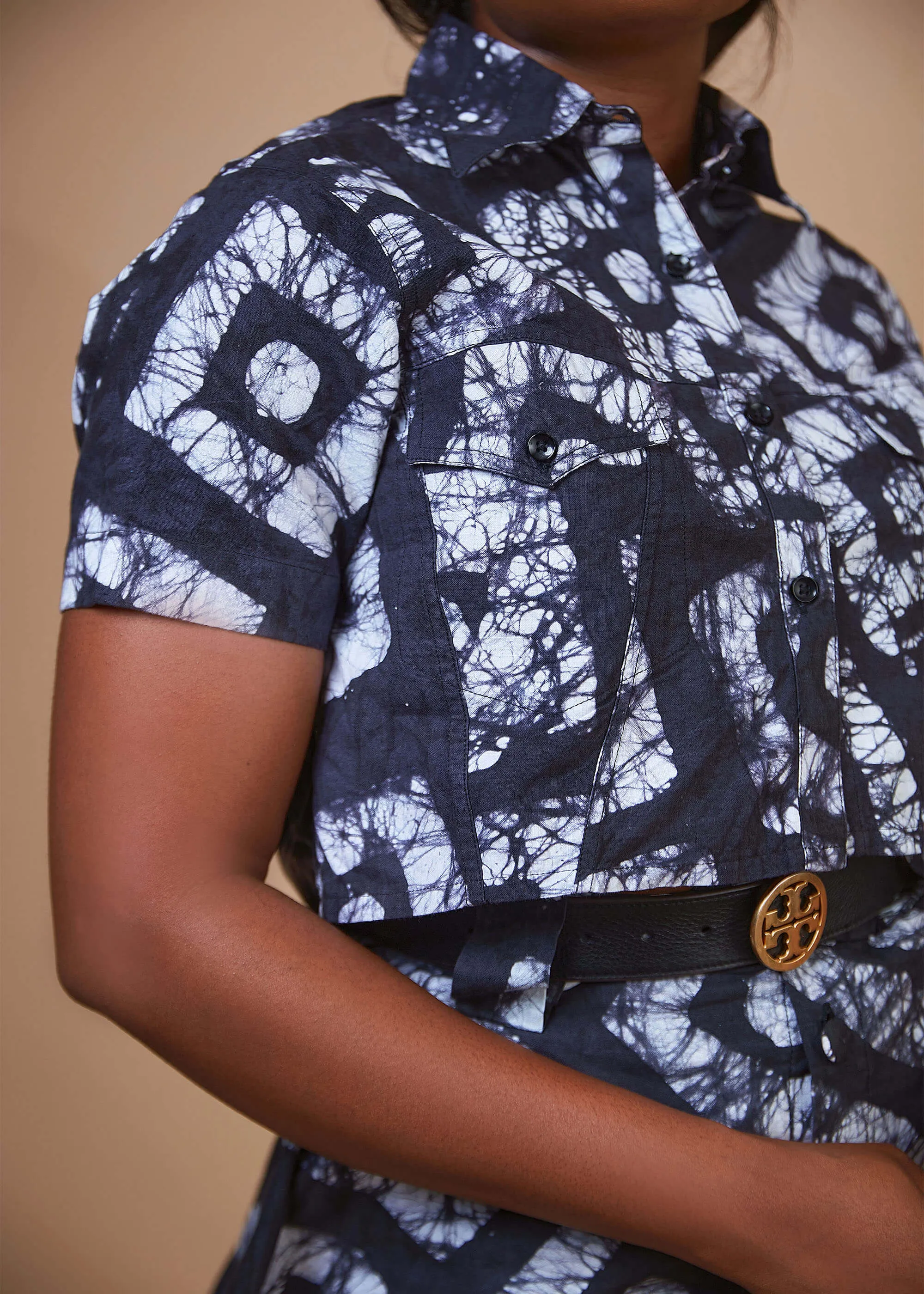 FINALE SALE - Atoke Box Shirt (Hand-Dyed)