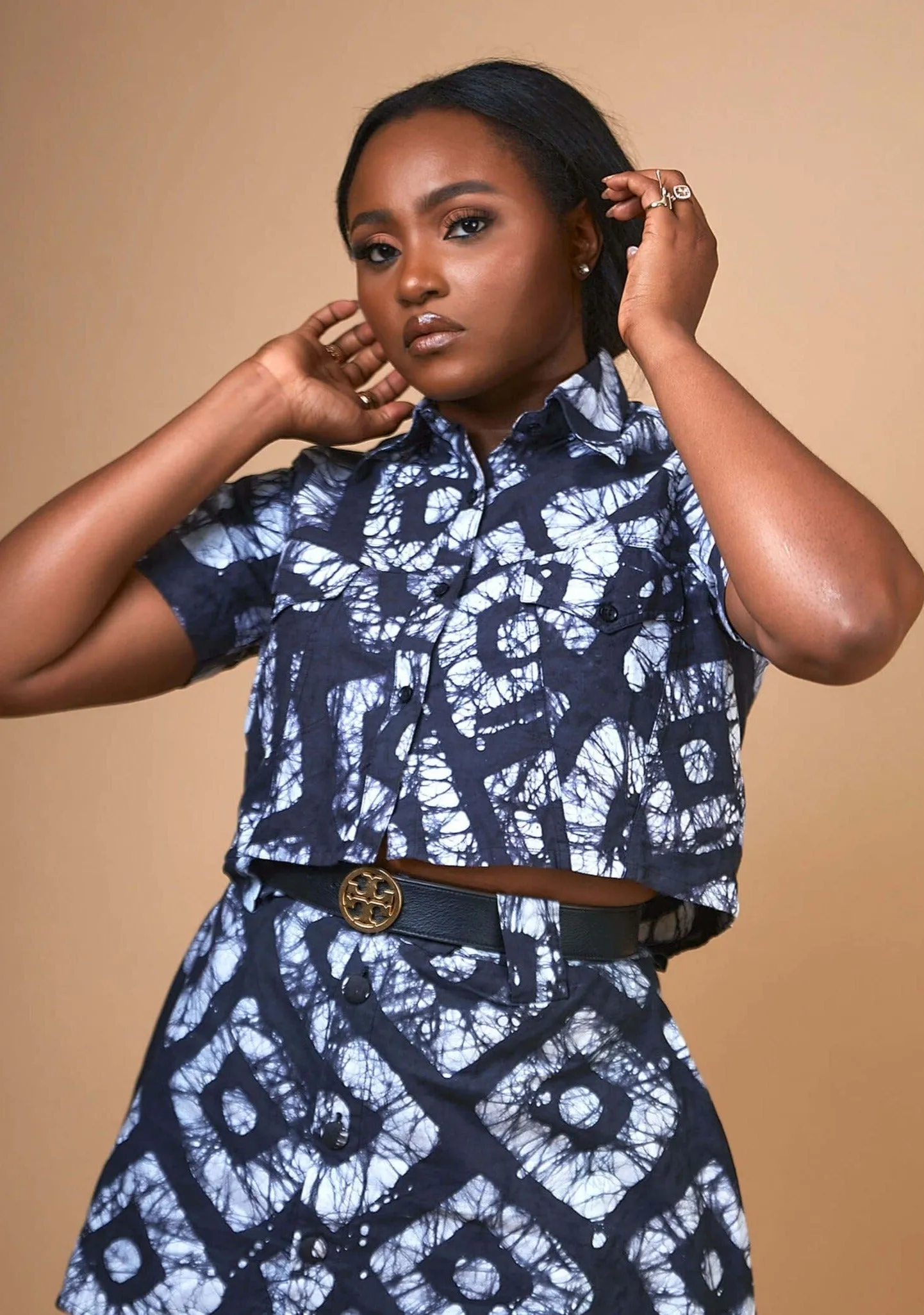 FINALE SALE - Atoke Box Shirt (Hand-Dyed)