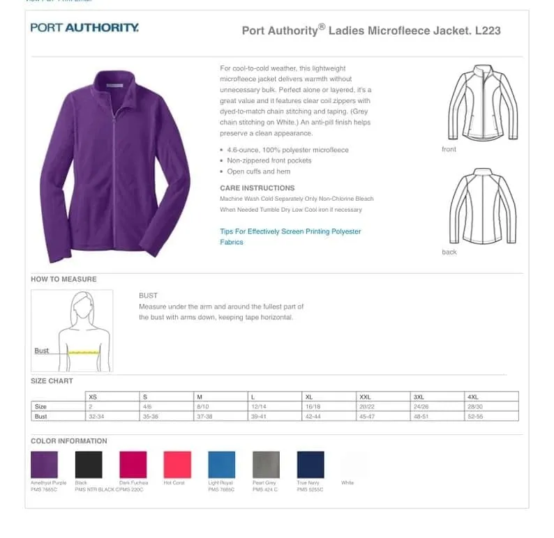 Florida Gators Sunflower Full Zip Micro Fleece Jacket