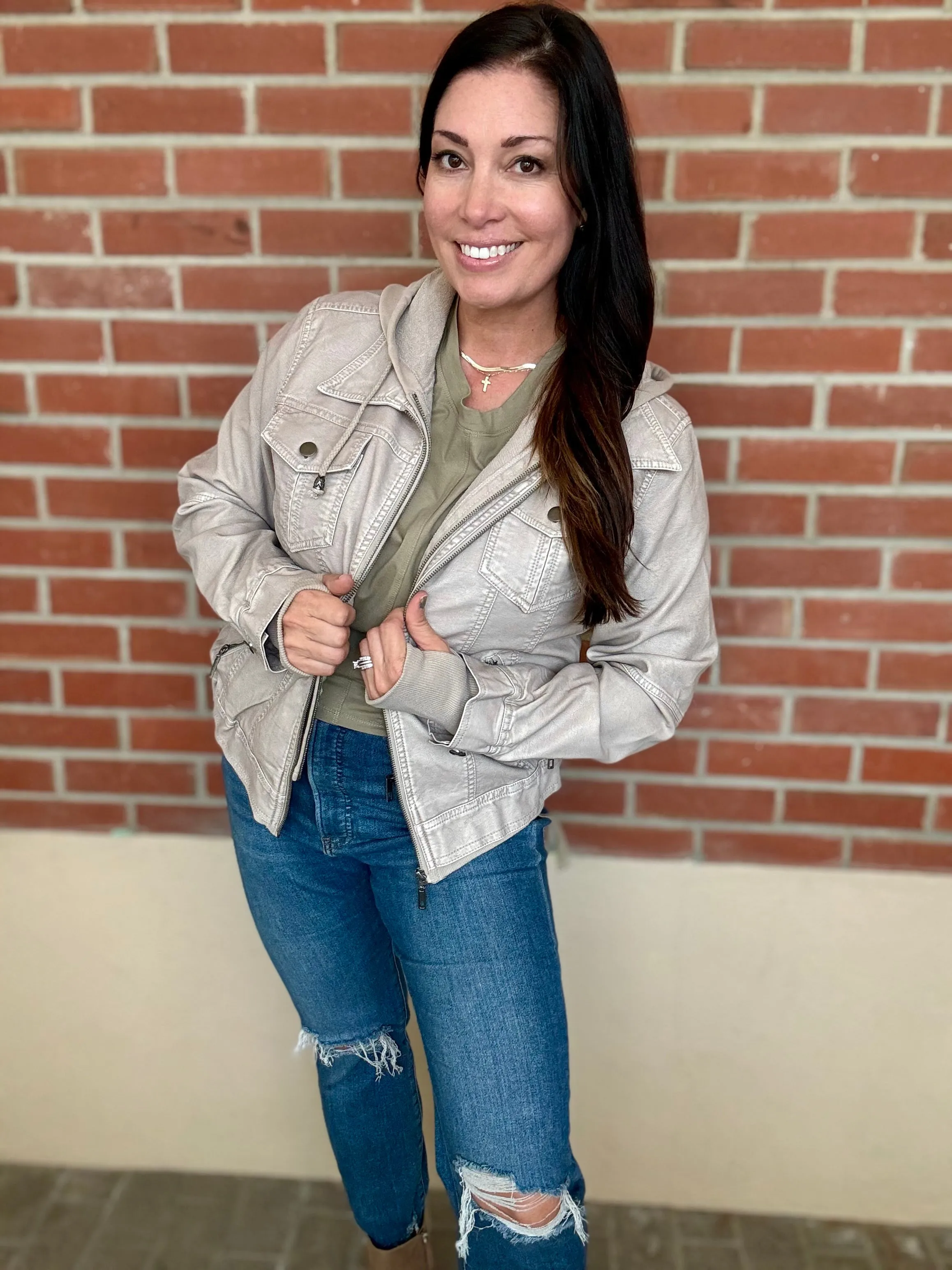 Girl Next Door Hooded Jacket