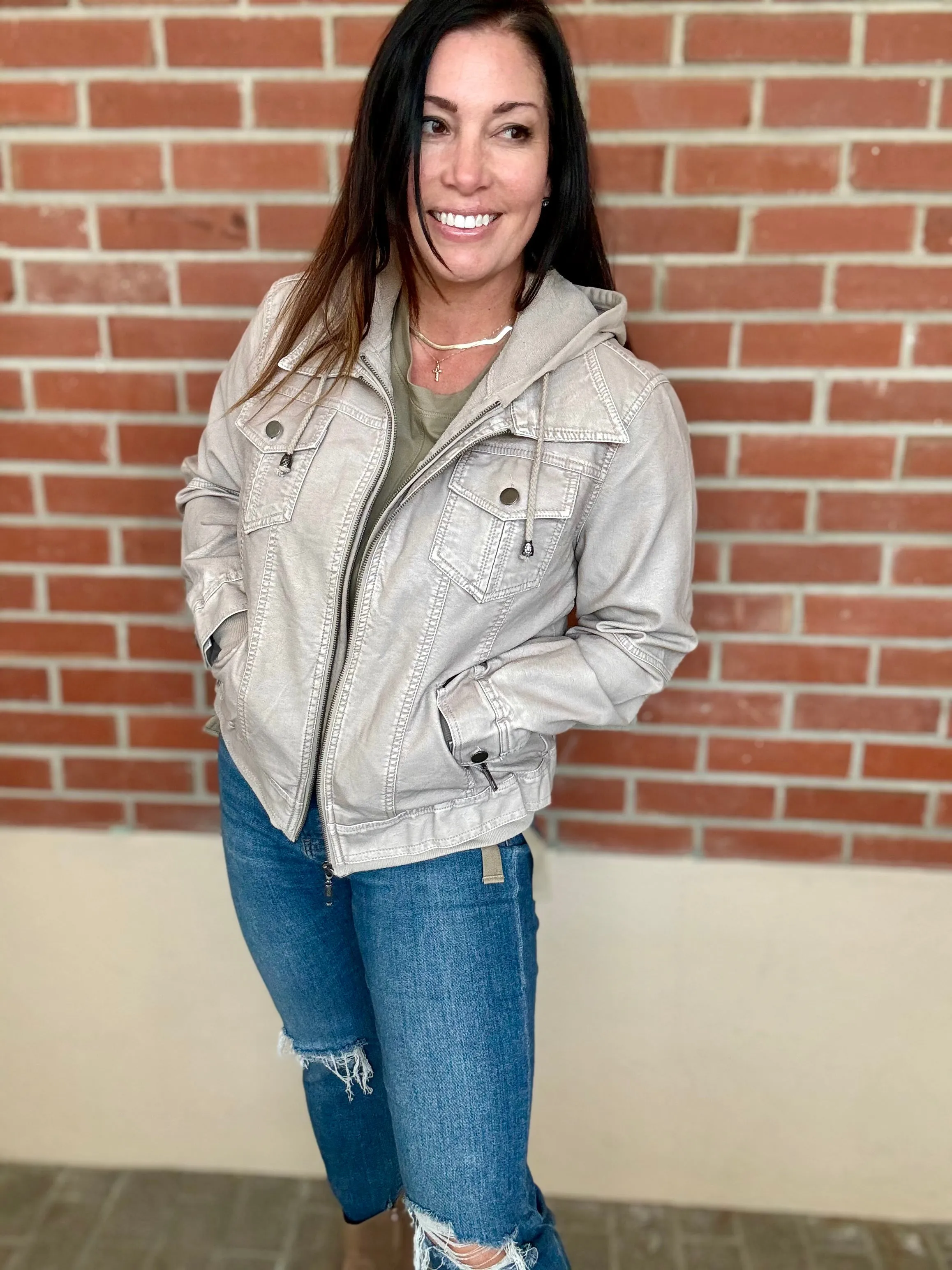 Girl Next Door Hooded Jacket