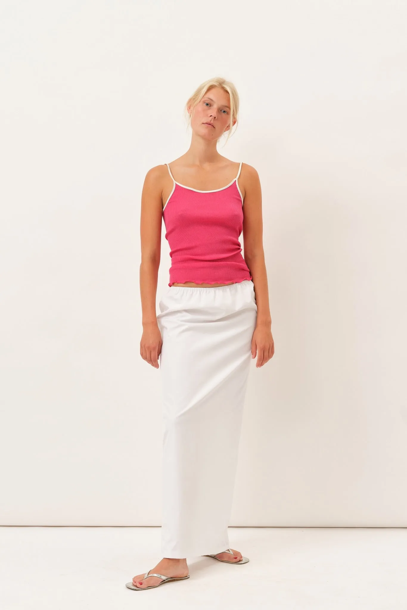 Giulia Oscalito Camisole Top — Fuschia