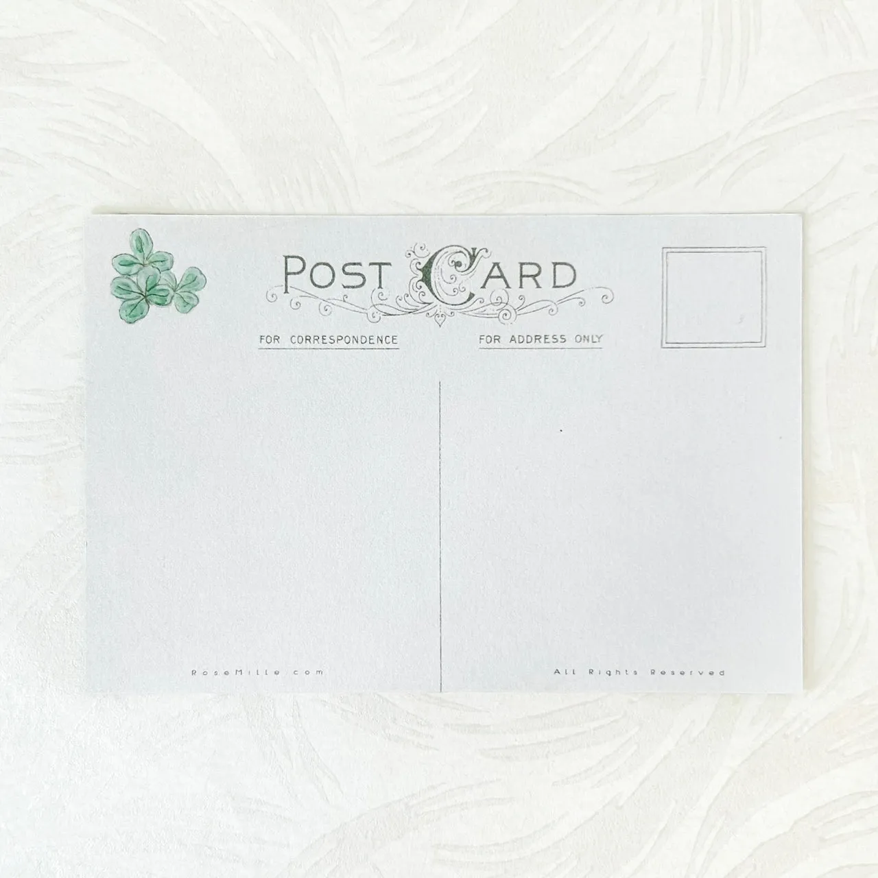 Green Top Hat - Layering PostCards