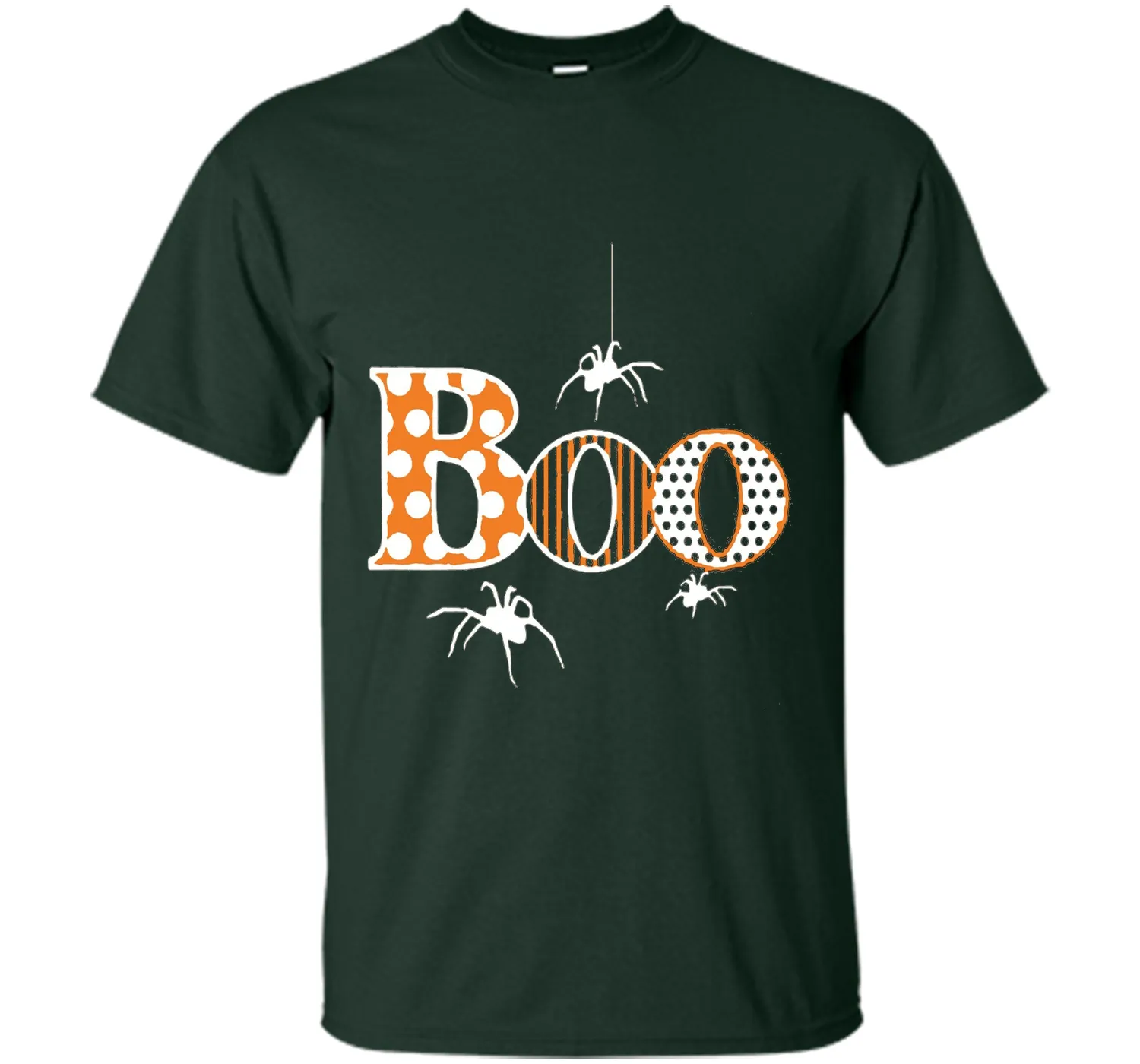 Halloween BOO with Spiders T-Shirt
