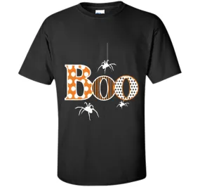 Halloween BOO with Spiders T-Shirt