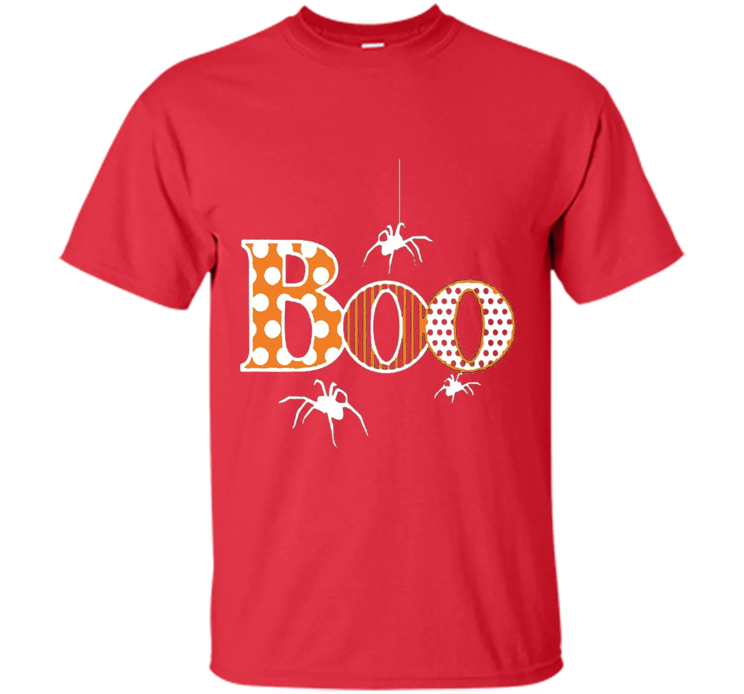 Halloween BOO with Spiders T-Shirt