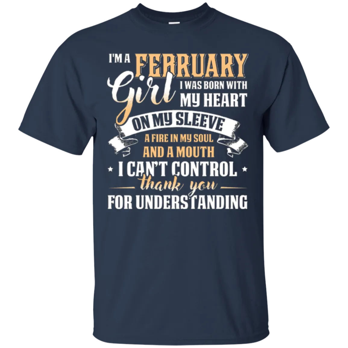 I'm A February Girl T-Shirt Special Gift For Birthday Shirt
