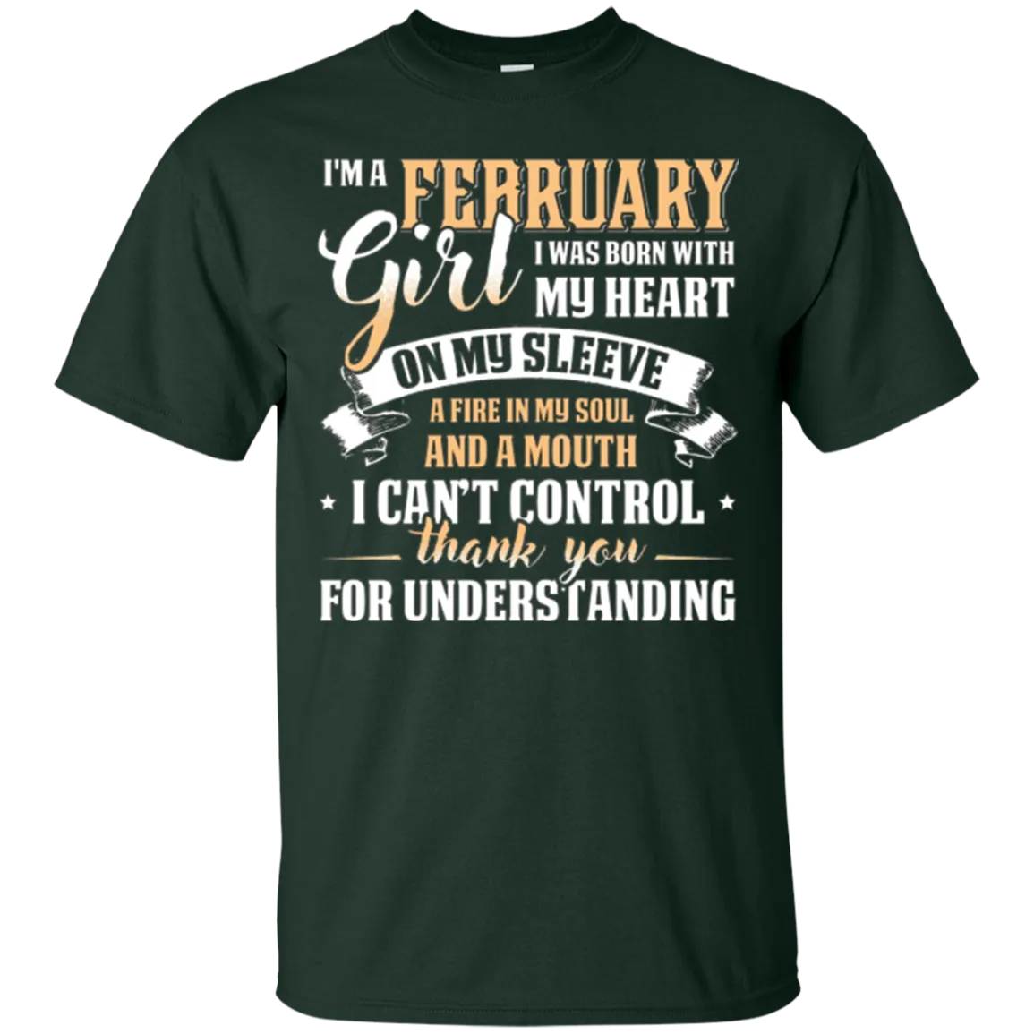 I'm A February Girl T-Shirt Special Gift For Birthday Shirt