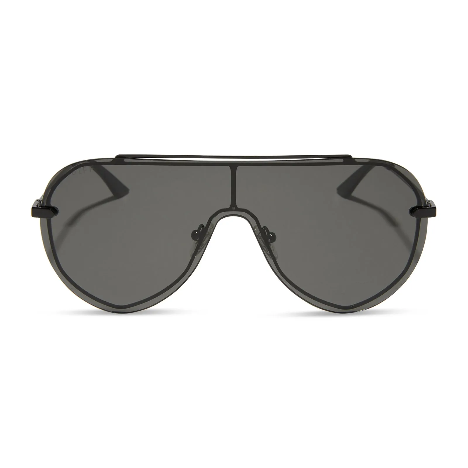 IMANI - BLACK   GREY SUNGLASSES