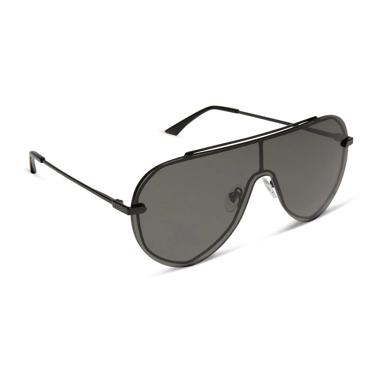 IMANI - BLACK   GREY SUNGLASSES