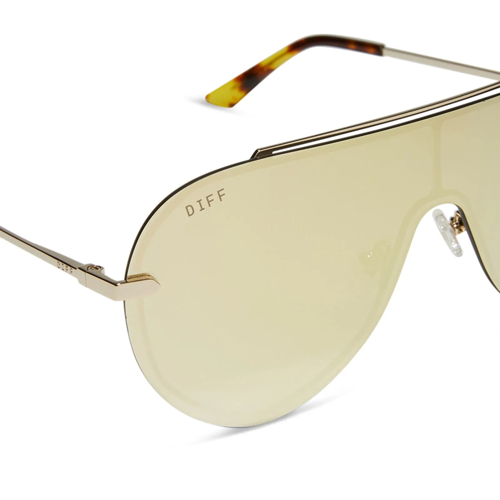 IMANI - GOLD   BRILLIANT GOLD MIRROR SUNGLASSES