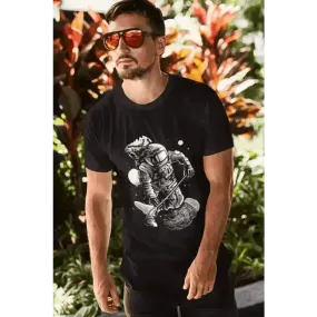 Jellyfish Astronaut Cotton T-Shirt