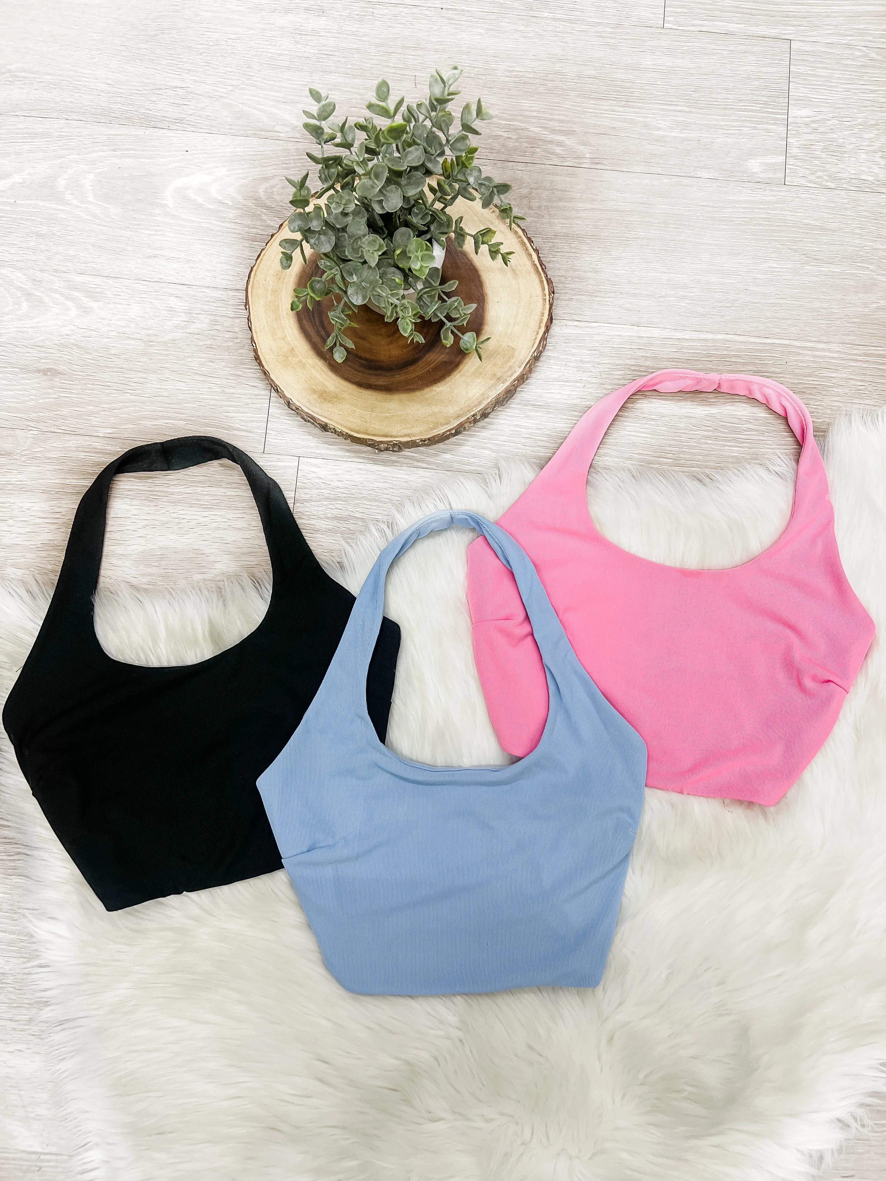 Kelsee Halter Crop Top