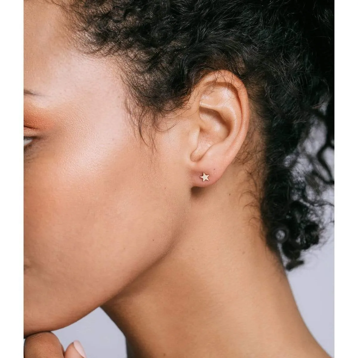 Kris Nations Star Stud Earrings