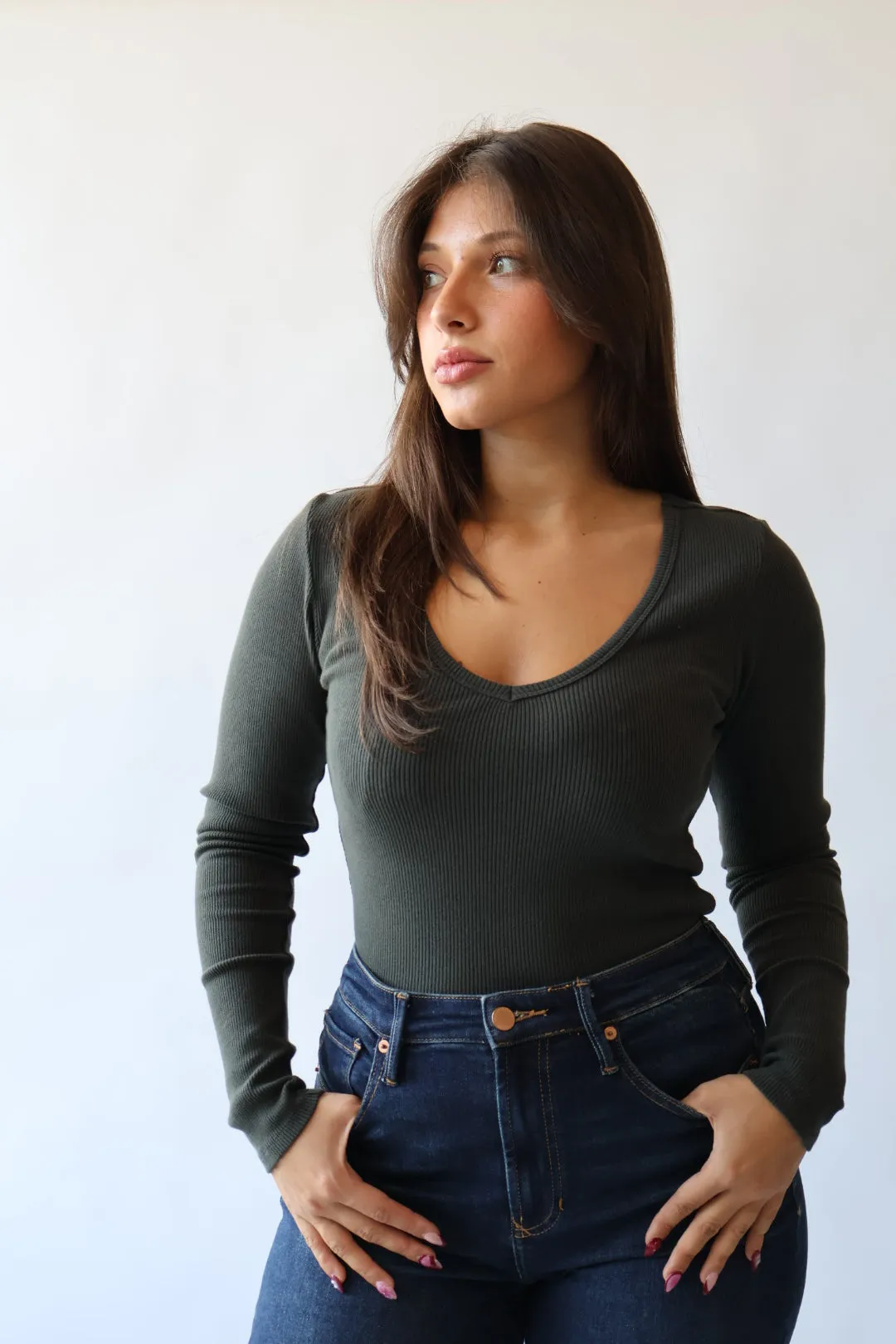 Marlowe V Neck Top