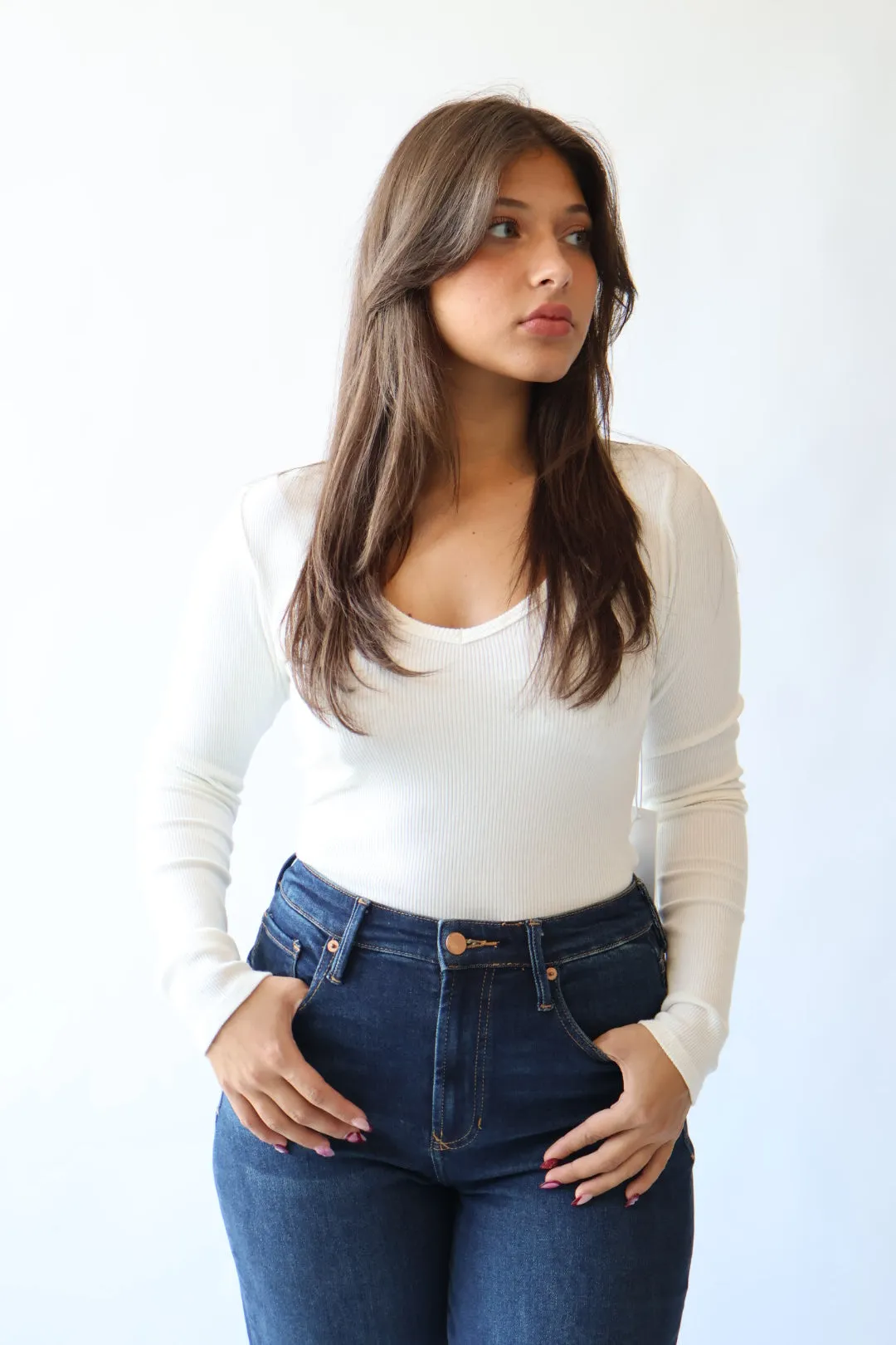 Marlowe V Neck Top