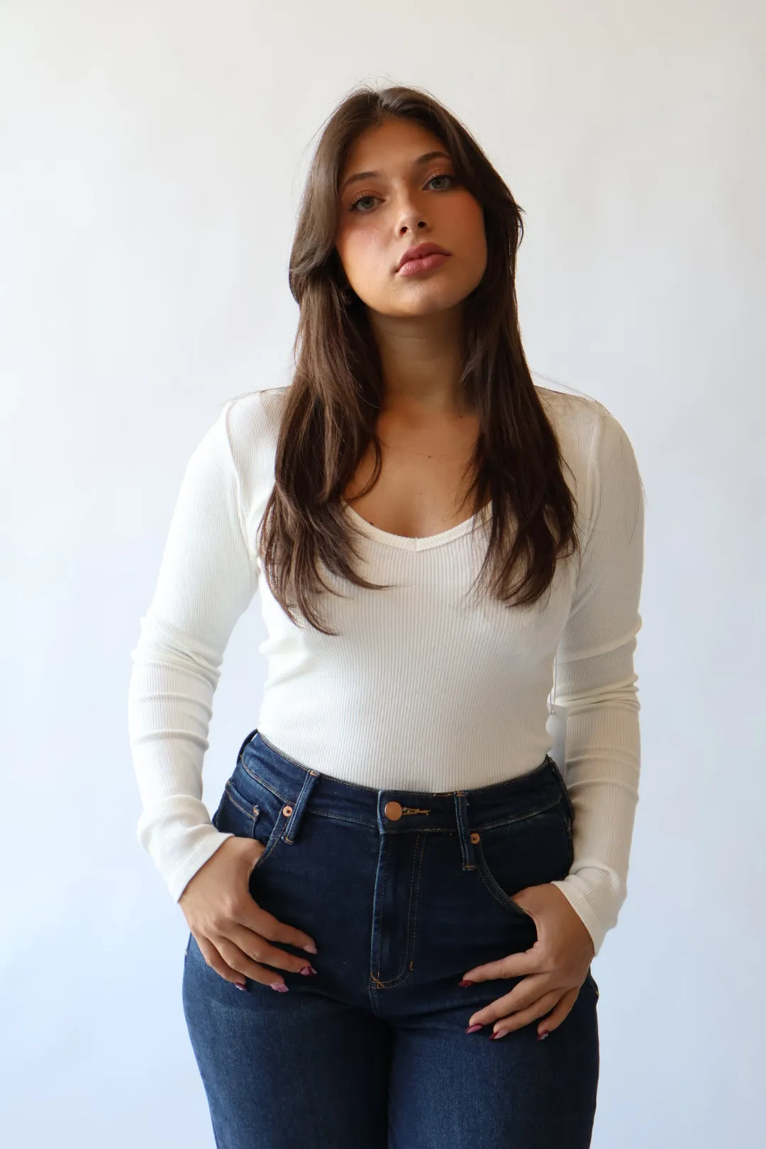 Marlowe V Neck Top