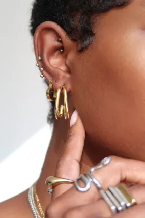 Michelle Curved Earrings